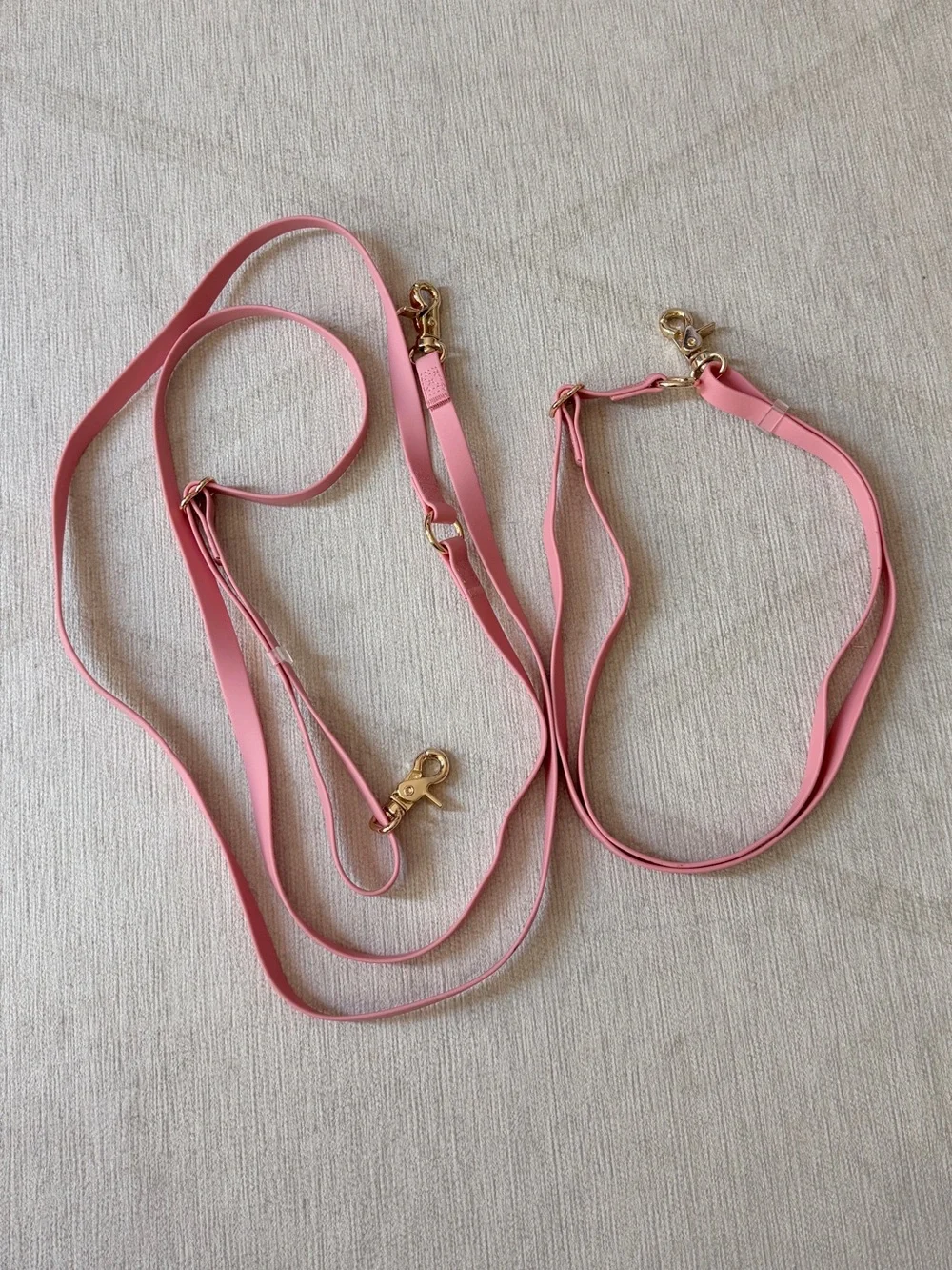NWOT - Sunny Tails Hands Free Leash & Extender - Perfect Pink